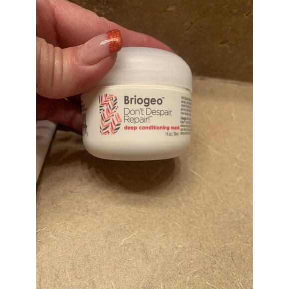 BRIOGEO Don't Despair Repair Deep Conditioning Mask 1 oz farwell frizz .75 fl oz - Picture 3 of 8